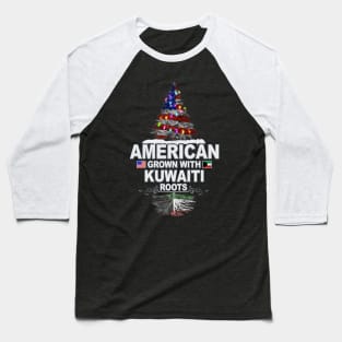 Christmas Tree  American Grown With Kuwaiti Roots - Gift for Kuwaiti From Kuwait Baseball T-Shirt